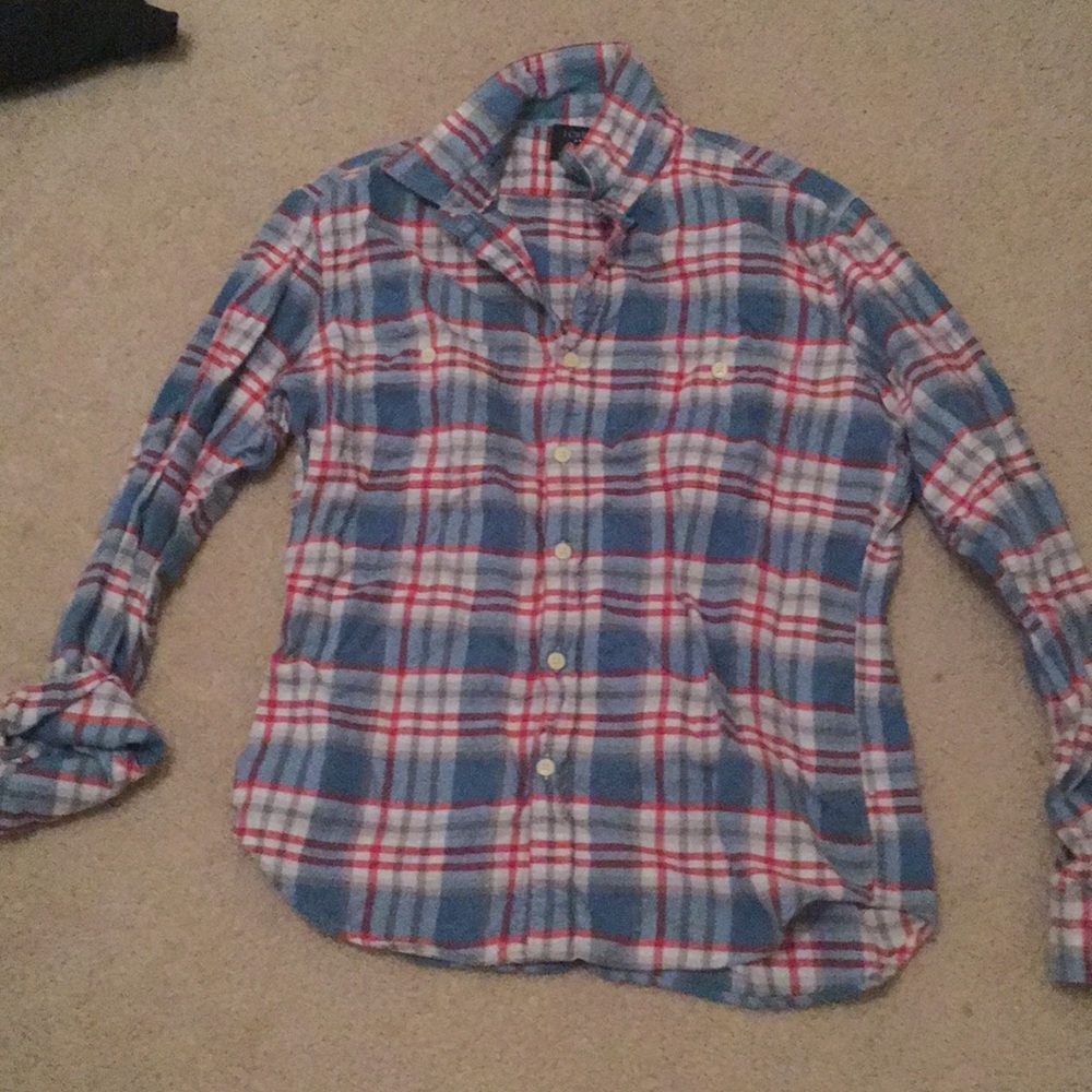 J. Crew size large flannel